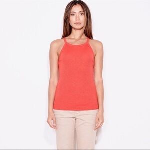 Sundry Strappy Ribbed Tank Bright Coral Size 1 Small